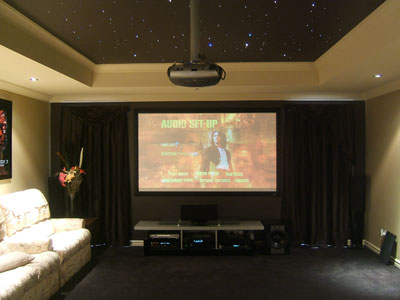 Home Audio on Home Projectors Screens Home Theatre Installation Perth Audio