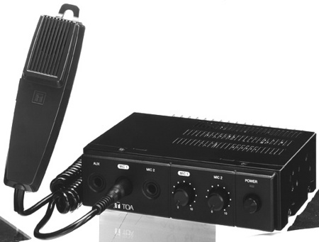 CA160 TOA 60 Watt 12Volt car amplifier