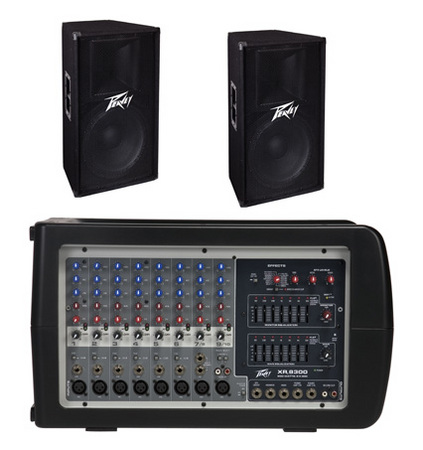 Peavey PA XR8300 - PV115 System Pack