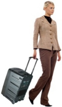 Portable PA System Hire Package - Large