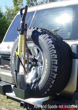 4x4 Equip Axe And Shovel Holder - The Best&nbsp;Solution&nbsp;To Carrying Your Axe And Shovel