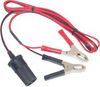 12V Extension Cord with Battery Clips 2 Metre