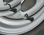 No-Loss Tyre Valve Caps - Metal