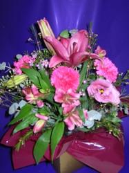 Posy Box Arrangement