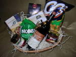 Savoury Hamper with Wine
