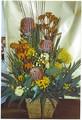 FRESH WILDFLOWERS IN BASKET