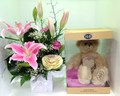 Girl heritage bear
