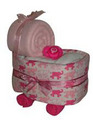 Nappy Pram Pink