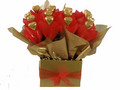 Gold Heart Chocolate Box
