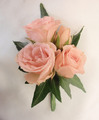 Pink Spray Rose Buttonhole
