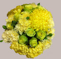 Yellow Compact Bouquet