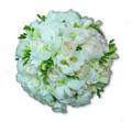 Cream and white seasonal posy, the Bailey