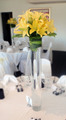Yellow Asiatic Tall Vase