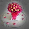 Ferrero Rocher Table Arrangment
