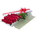 A Presentation box of 24 roses