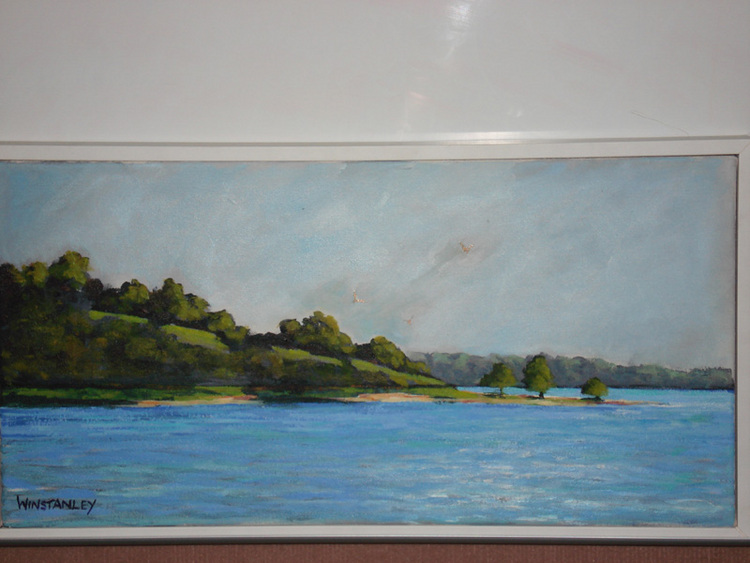 Plein air at Blackwall Reach