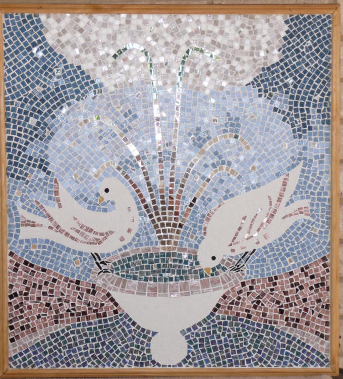 Birds in Fountain