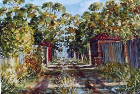 Morning in A Perth Lane