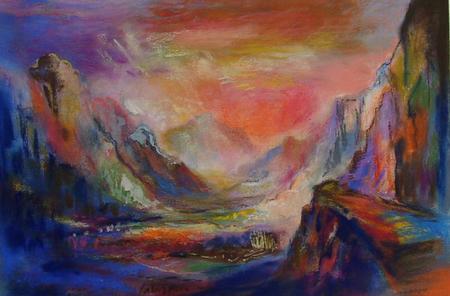 Towards The Mountain