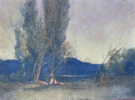 Blue Hills At Dusk
