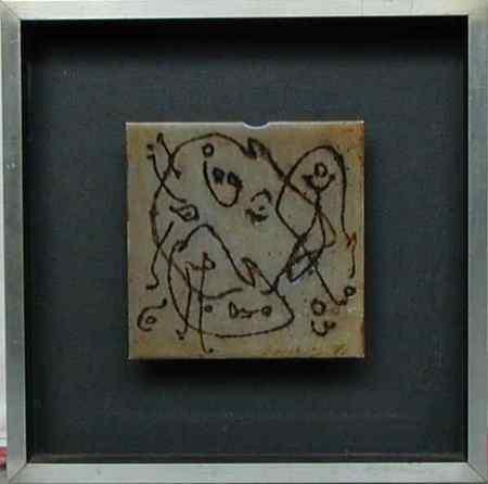 Ceramic Tile 3 - Blue-gray