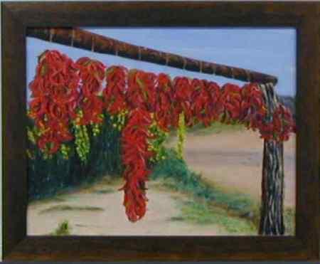 Ristras (Chilli peppers)