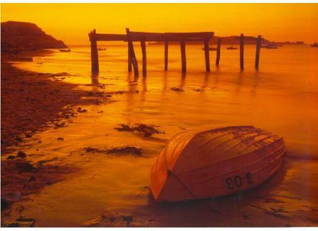 Boat at Sunset, Hamelin Bay, Augusta (Large)