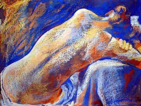 Bather`s Beautiful Back