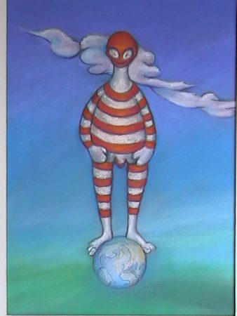 Koopinello with the world at his  feet