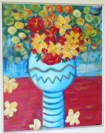 Overflowing flowers