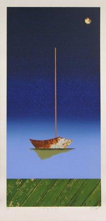Sailboat by Moonlight
