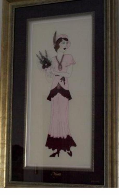 Myra (Pink and Burgundy)