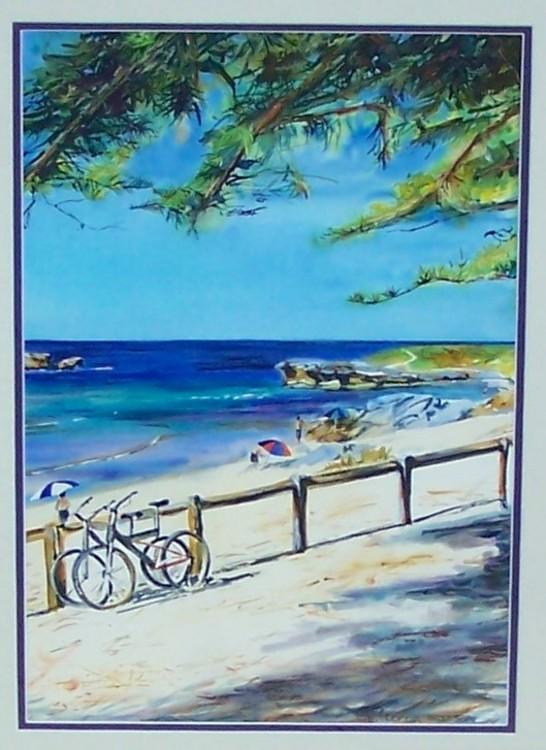 Rottnest - bikestop at the Basin