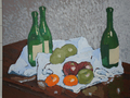 Bottles, Apples, Oranges