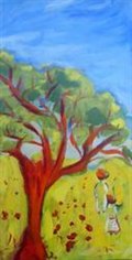 Woman and Tree