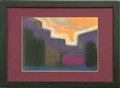 Early evening landscape - orange time