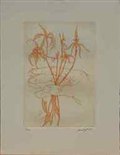 Hand and Orchid