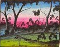 Kangaroos at Dusk No 1