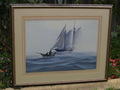 "The Blue Nose" Schooner in the Grand Banks