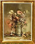 Autumn Flowers in Vase