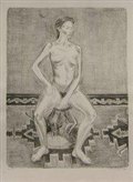 Nude on Stool
