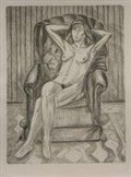 Nude in Armchair