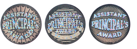 Assistant Principal's Silver Foil Award