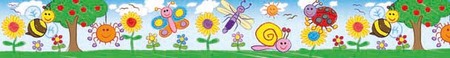 Bugs and Flowers - Kid Drawn