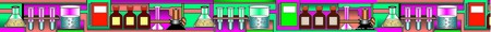 Science Lab Large Border