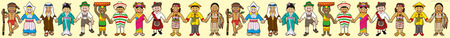 International Kids Large Border NEW LOOK