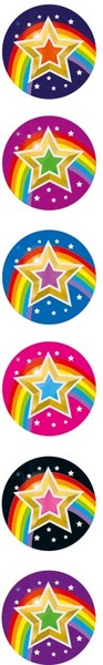 Stars Laser Stickers NEW LOOK