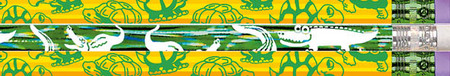 Crocs and Turtles (10) Pencils
