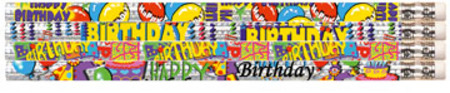Birthday Glitz (10) Pencils