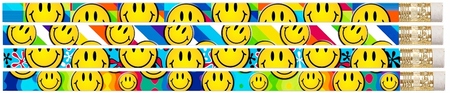 Smiley Face Glitz (10) Pencils